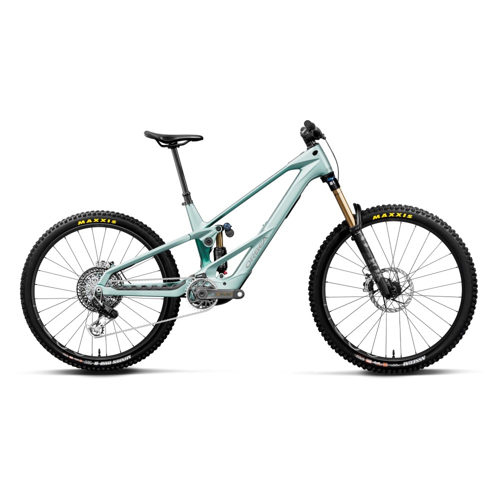 Bicicleta Orbea Wild LT M LTD RS Mullet Smooth Silver/Escape Green C. View 2027
