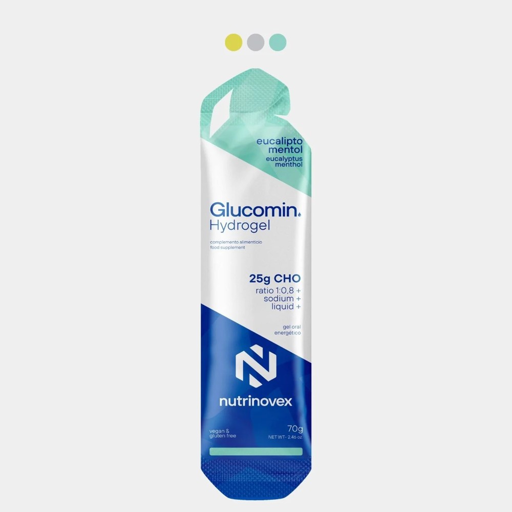 Gel Nutrinovex Glucomin Hydro Eucalipto Mentol 25g CHO 70g