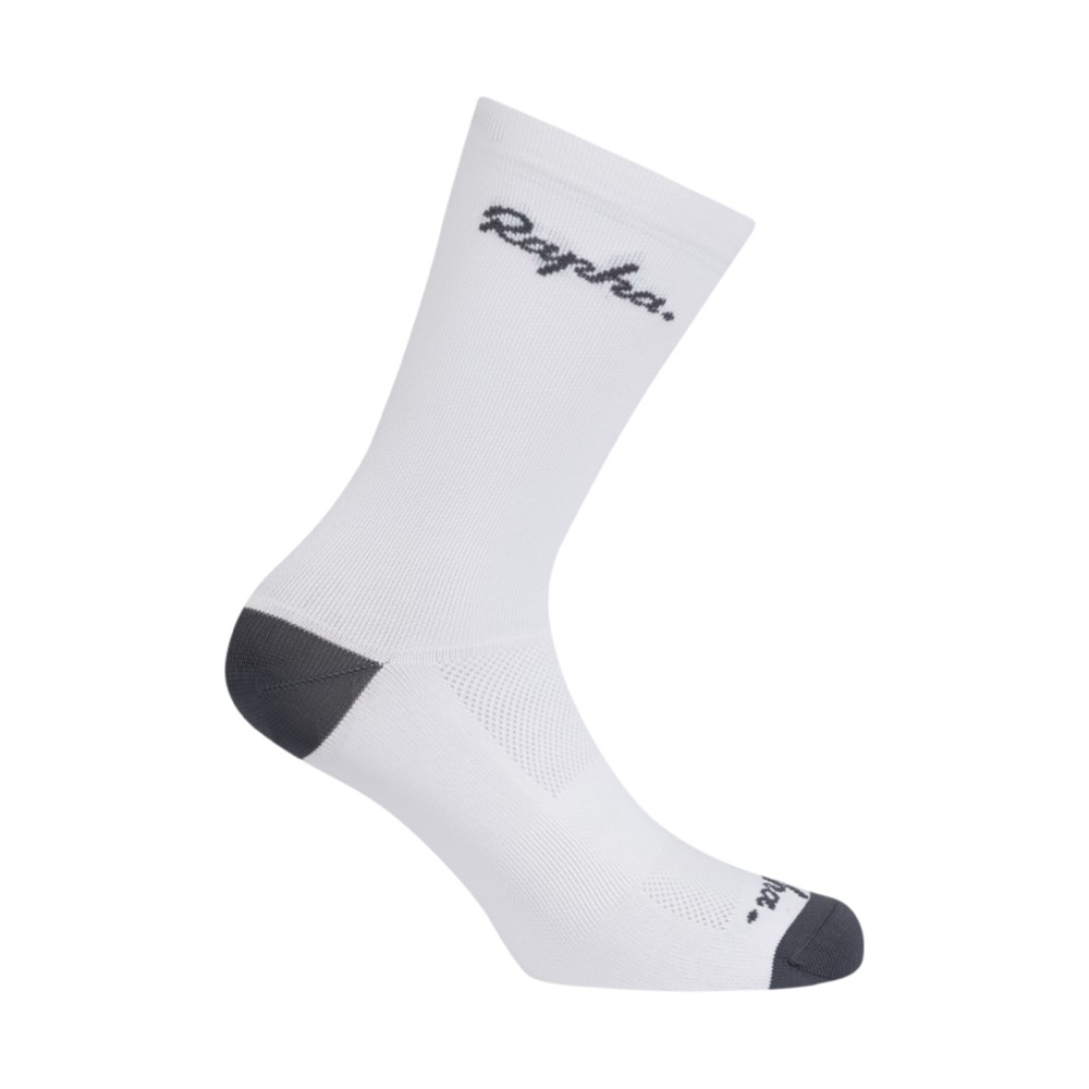 Calcetines Rapha Logo Blanco