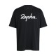 Camiseta Corta Rapha Hombre Logo Negro/Blanco