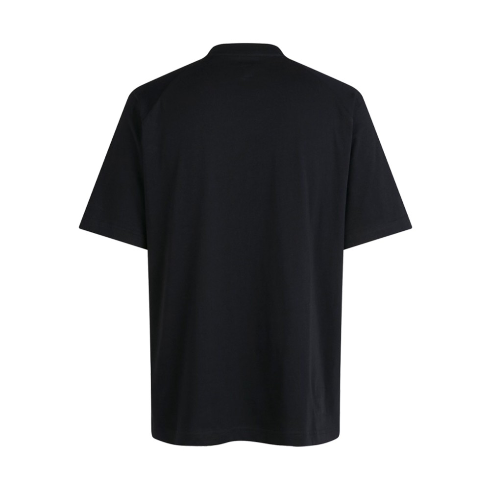 Camiseta Corta Rapha Hombre Logo Negro/Blanco
