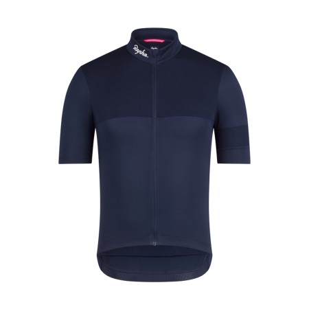 Maillot Corto Rapha Brevet Element Hombre Azul oscuro/Blanco