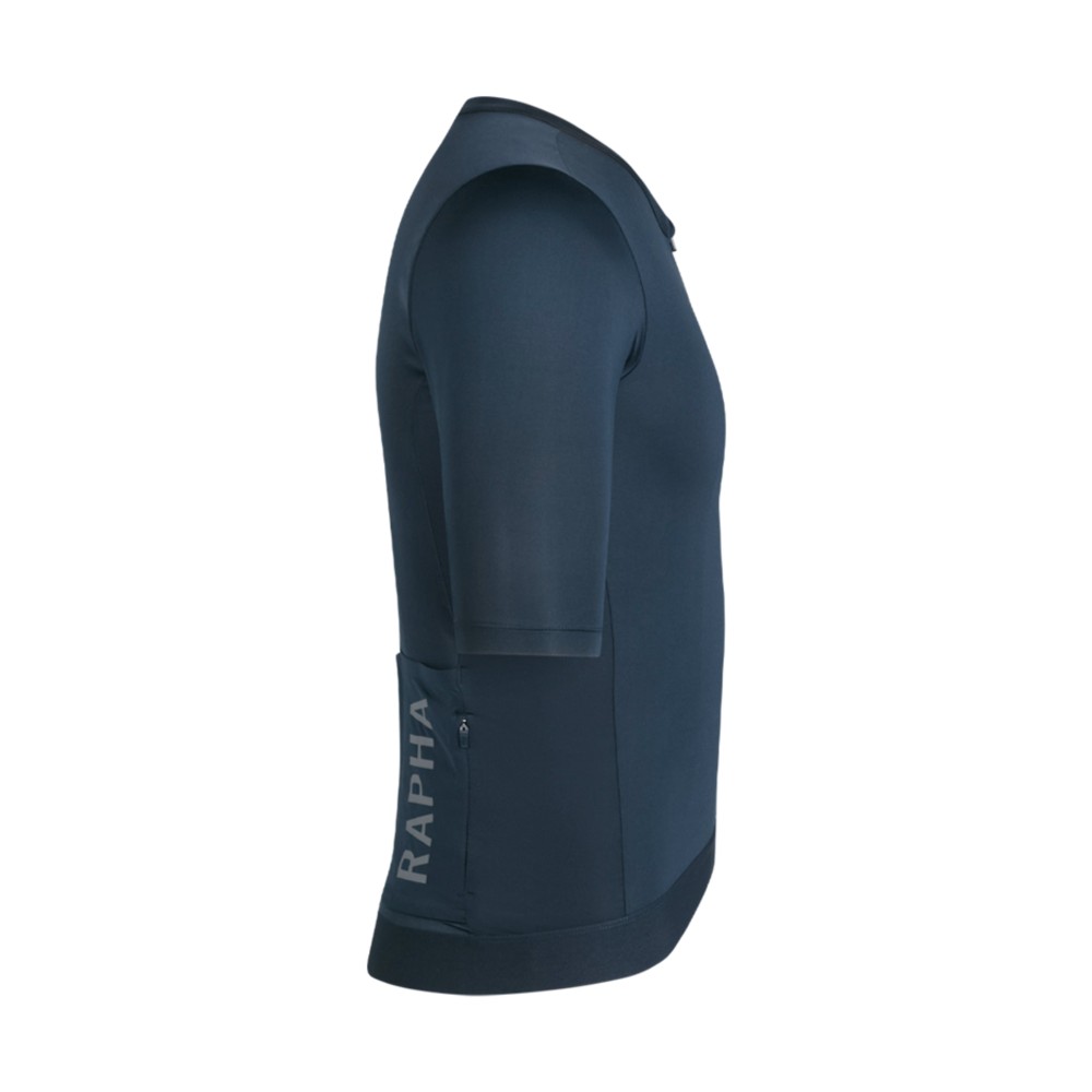 Maillot Corto Rapha Pro Team Hombre Gris Oscuro