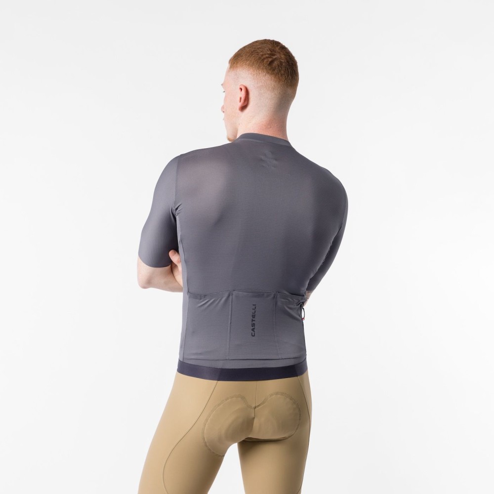 Maillot Corto Castelli Espresso 2 Hombre Smoky Grey
