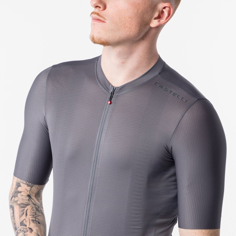 Maillot Corto Castelli Espresso 2 Hombre Smoky Grey