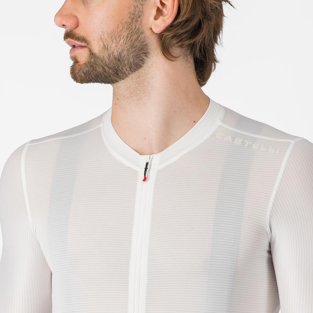 Maillot Corto Castelli Espresso 2 Hombre Blanco