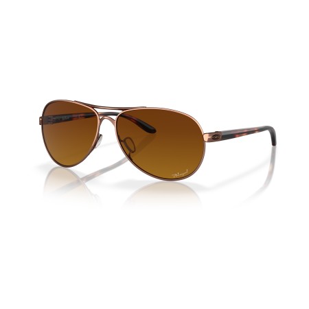 Gafas Oakley Feedback Rose Gold Oro Polarized Marrón Degradado
