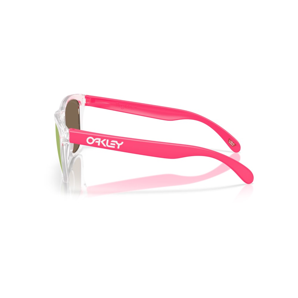Gafas De Sol Oakley Frogskins Transparente Lente Prizm Rose Gold Polarized