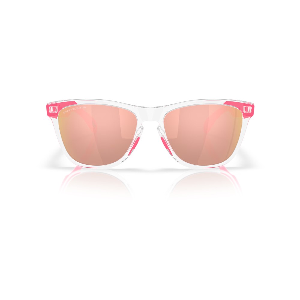 Gafas De Sol Oakley Frogskins Transparente Lente Prizm Rose Gold Polarized