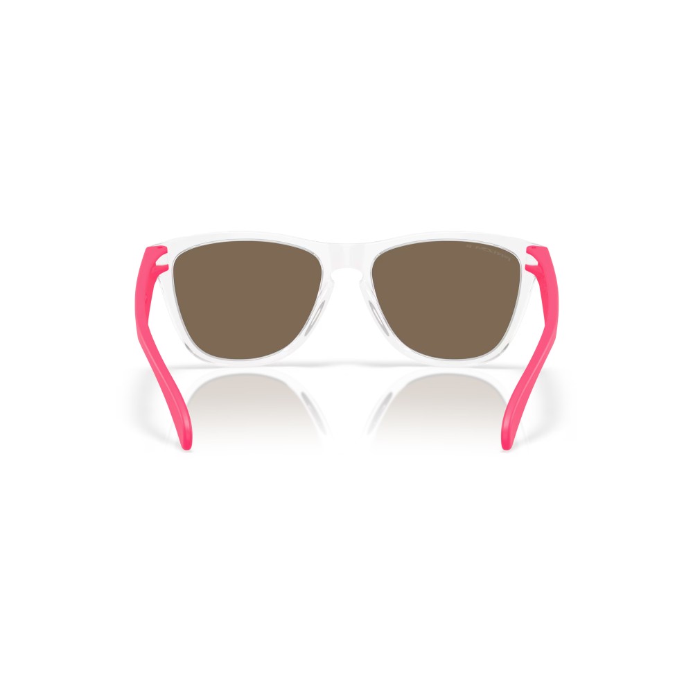 Gafas De Sol Oakley Frogskins Transparente Lente Prizm Rose Gold Polarized