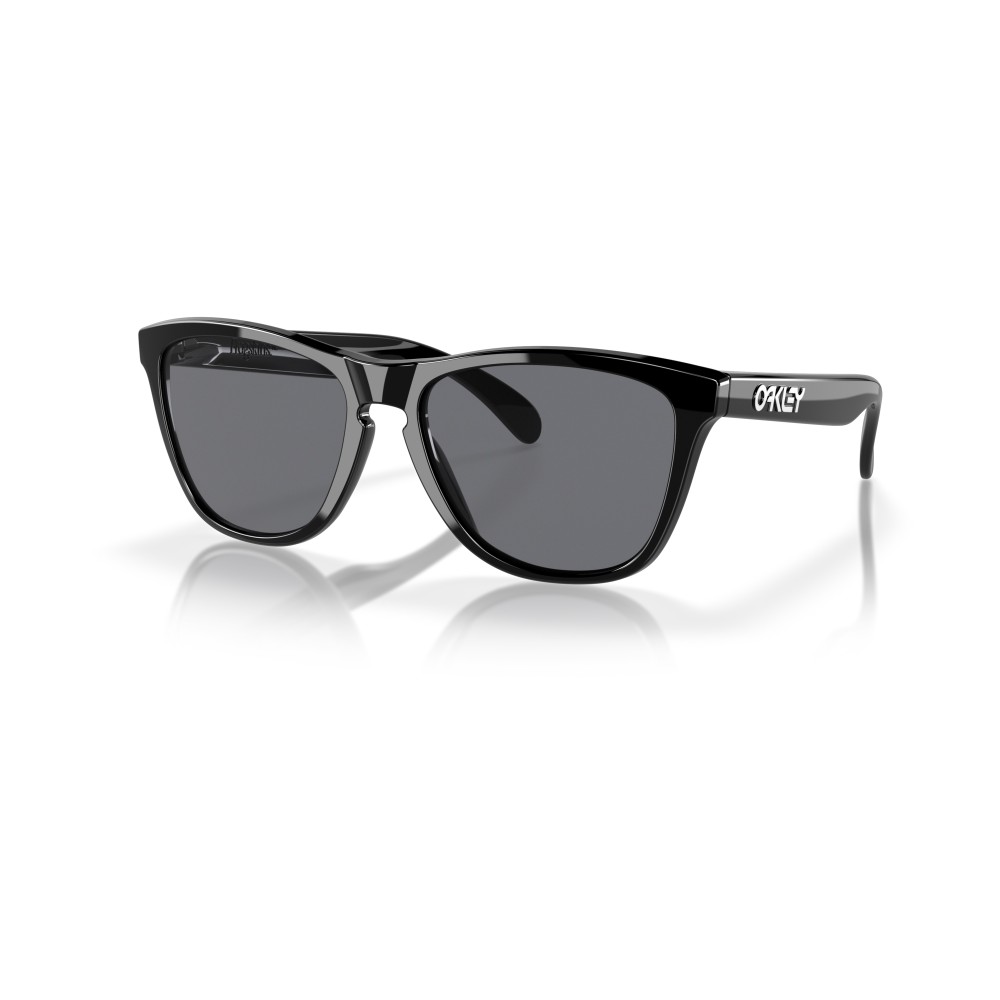 Gafas Oakley Frogskins Negro Pulido Gris