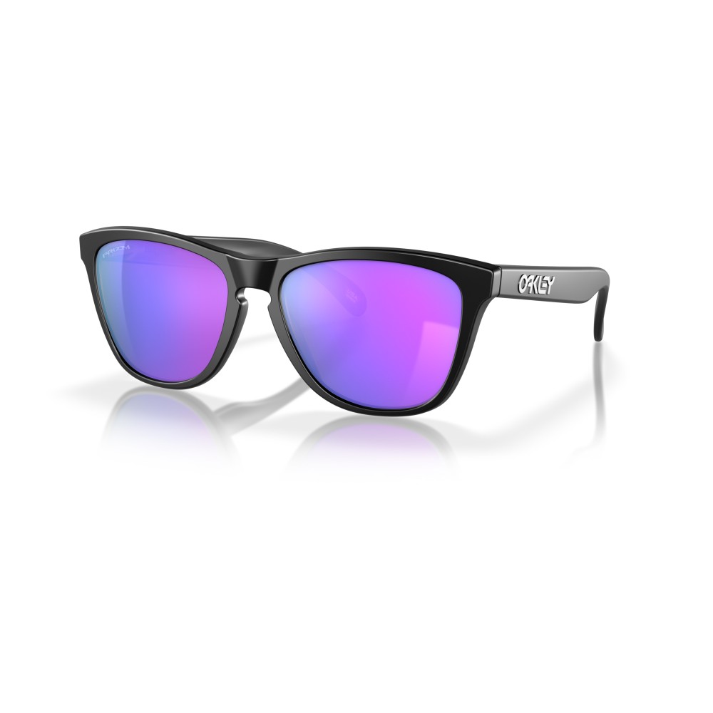 Gafas Oakley Frogskins Negro Mate Prizm Violet