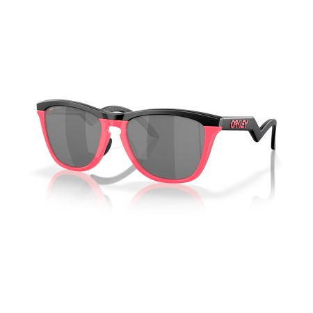 Gafas Oakley Frogskins Hybrid Negro mate/Rosa neón Prizm Black
