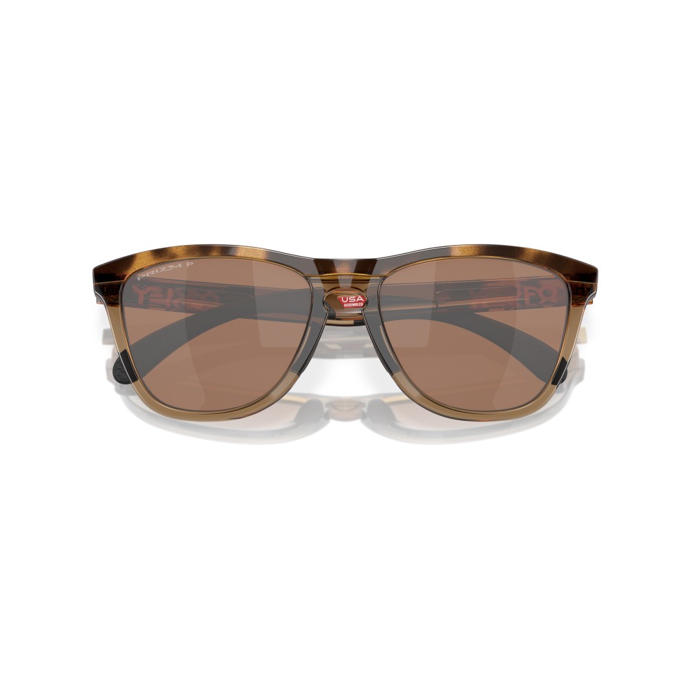 Gafas Oakley Frogskins Range Carey Marrón/Humo Marrón Prizm Tungsten Polarized