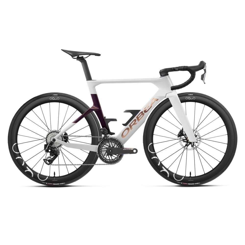 Bicicleta Orbea Orca Aero M21e LTD Golden Off White/Sunset 2027