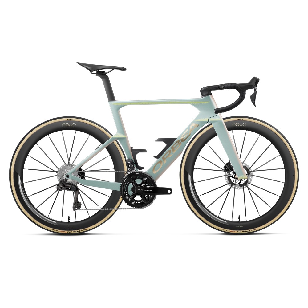 Bicicleta Orbea Orca Aero M10i LTD PWR Frozen Concrete/Aurora Blaze 2027