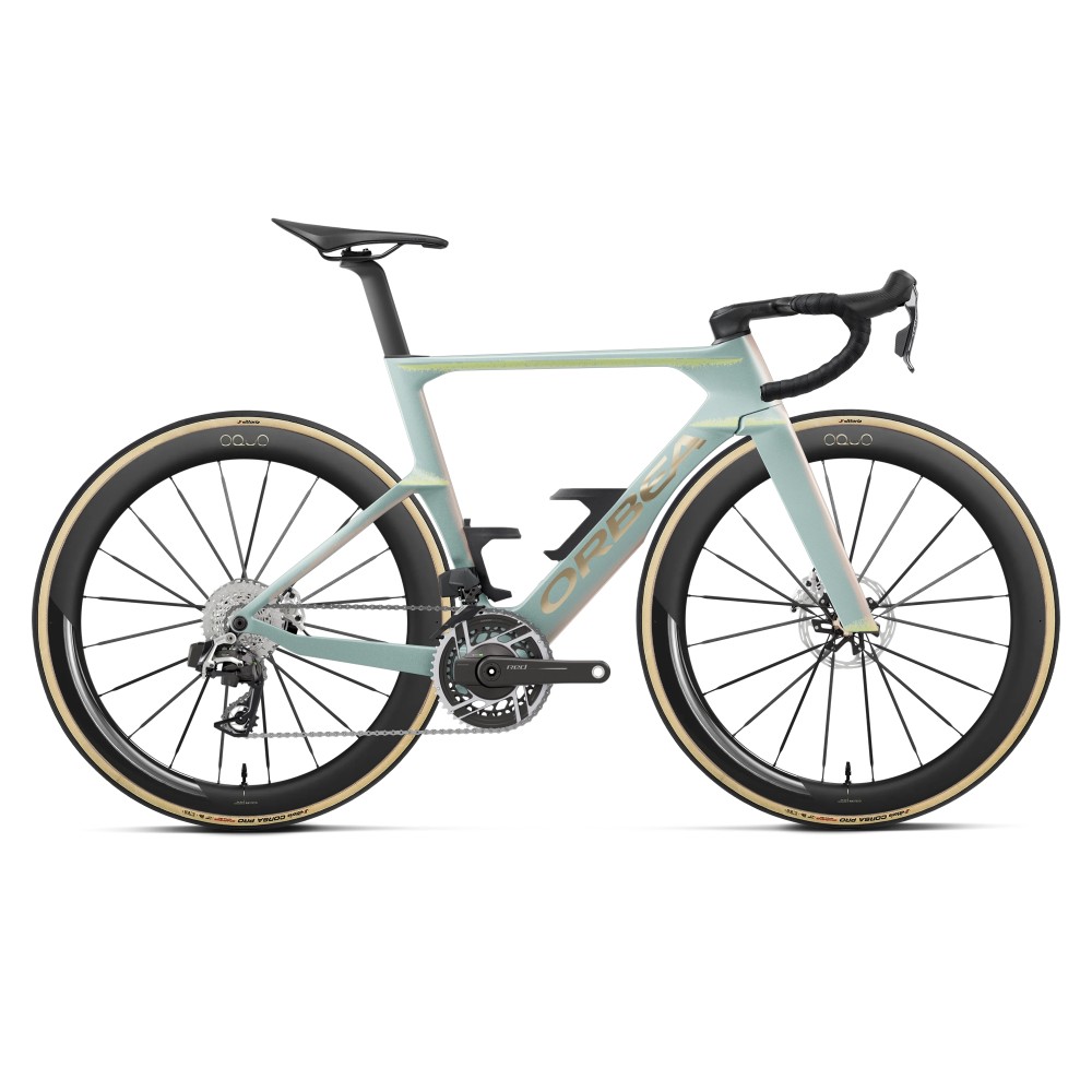 Bicicleta Orbea Orca Aero M11e LTD PWR Frozen Concrete/Aurora Blaze 2027