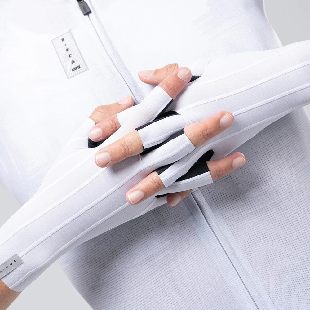 Guantes Cortos Gobik Kinetic Unisex Blanco