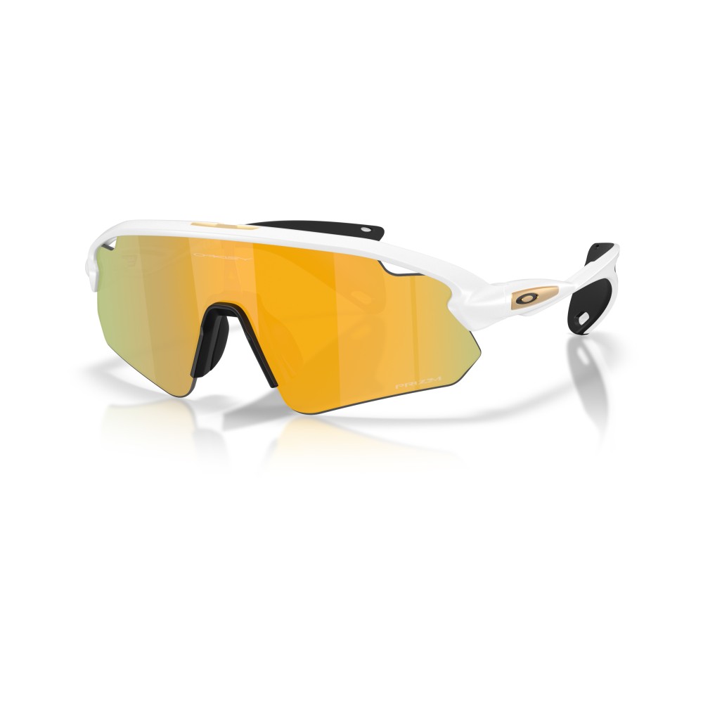 Gafas De Sol Oakley Stunt Devil A Blanco Lente Prizm 24K