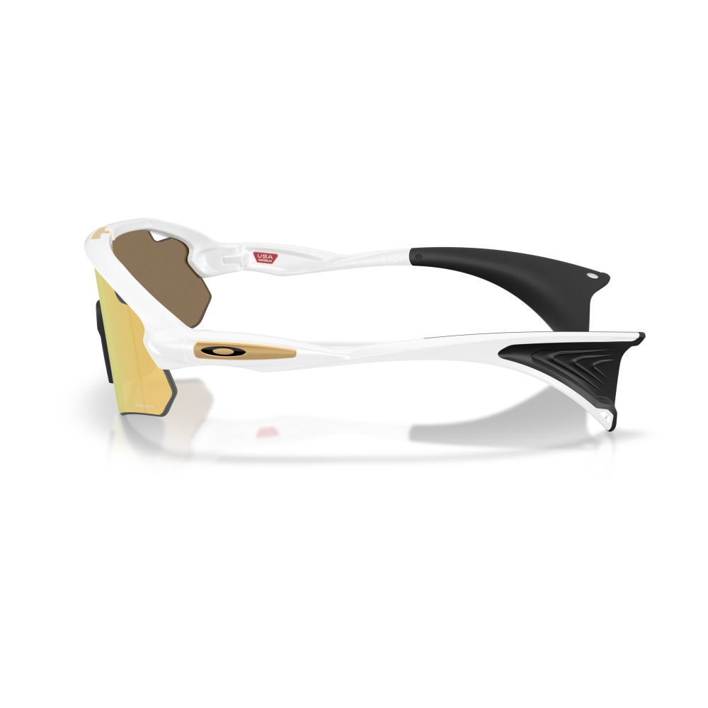 Gafas De Sol Oakley Stunt Devil A Blanco Lente Prizm 24K
