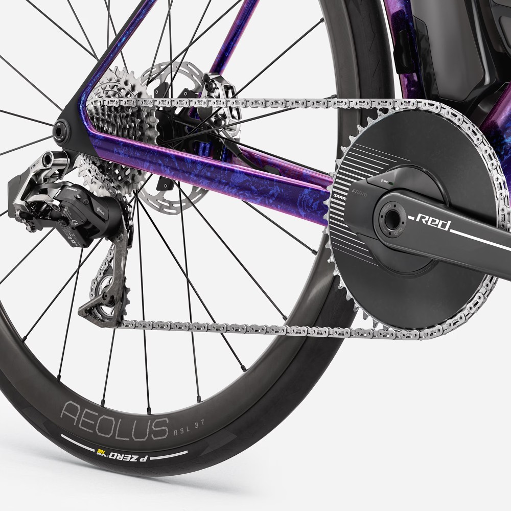 Bicicleta Trek Madone SLR 9 AXS 1X Gen 8 Purple Phaze/Amethyst Marble 2027