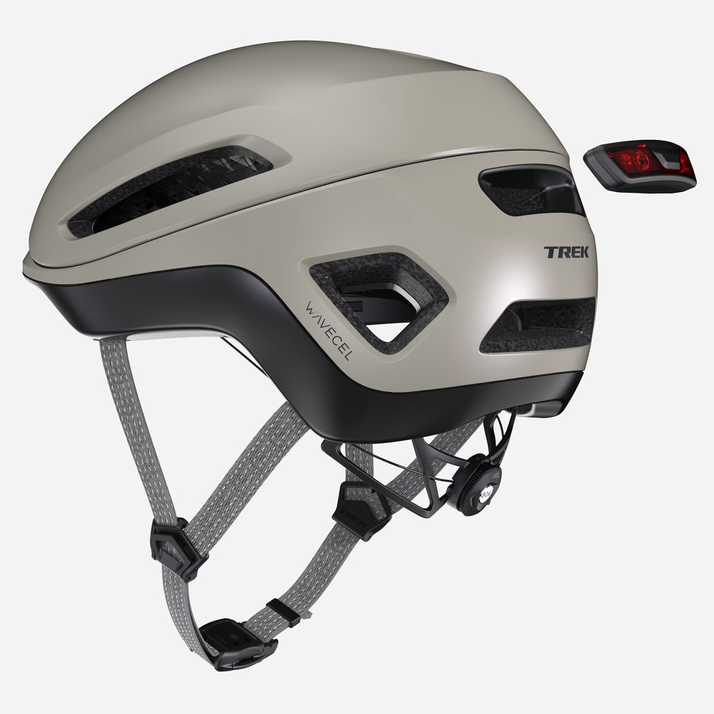 Casco Trek Charge WaveCel Buff Beige/Mercury