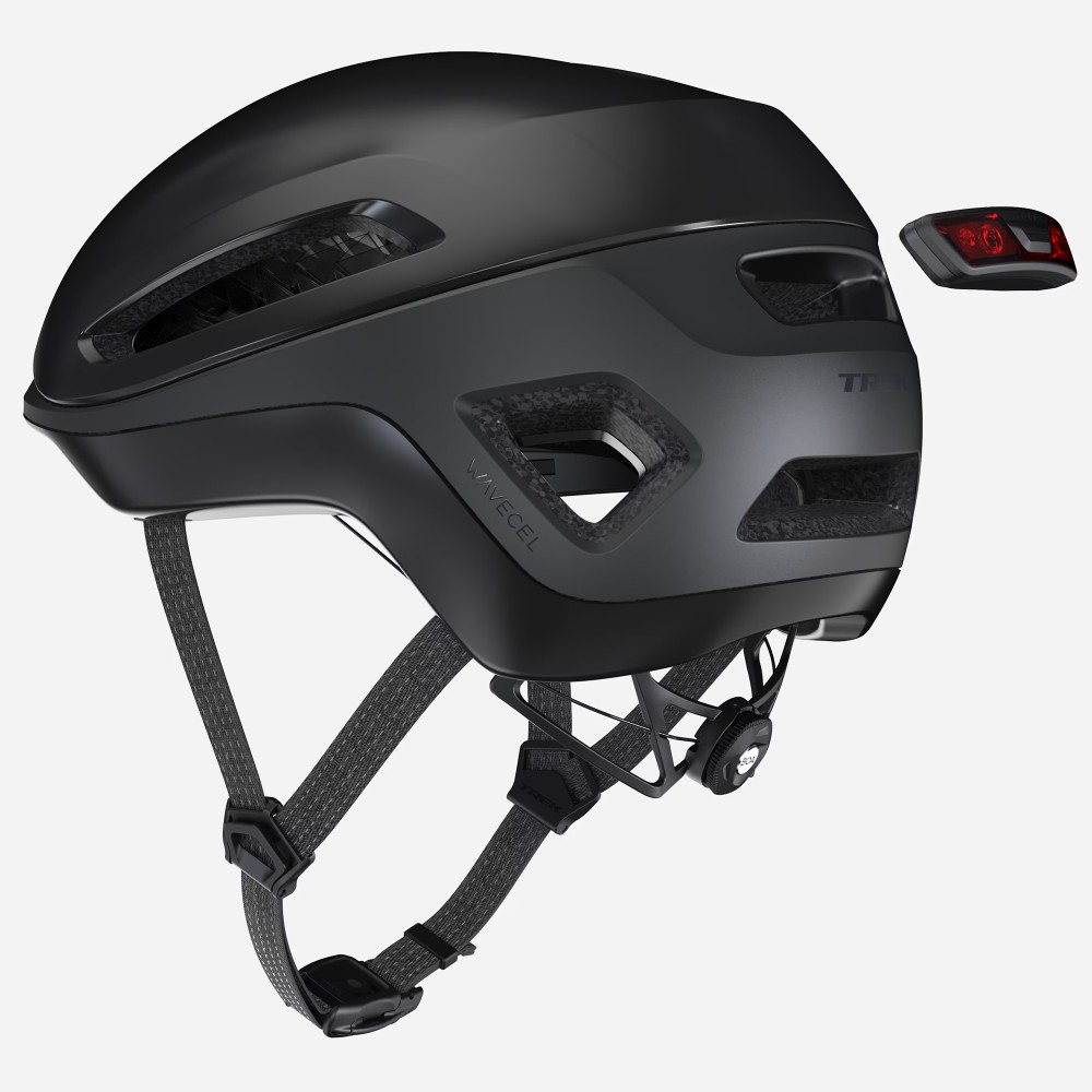 Casco Trek Charge WaveCel Dark Web