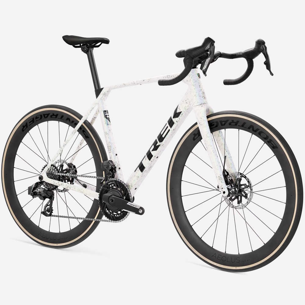 Bicicleta Trek Domane SLR 7 AXS Gen 5 Mother of Pearl/Silver Marble 2027