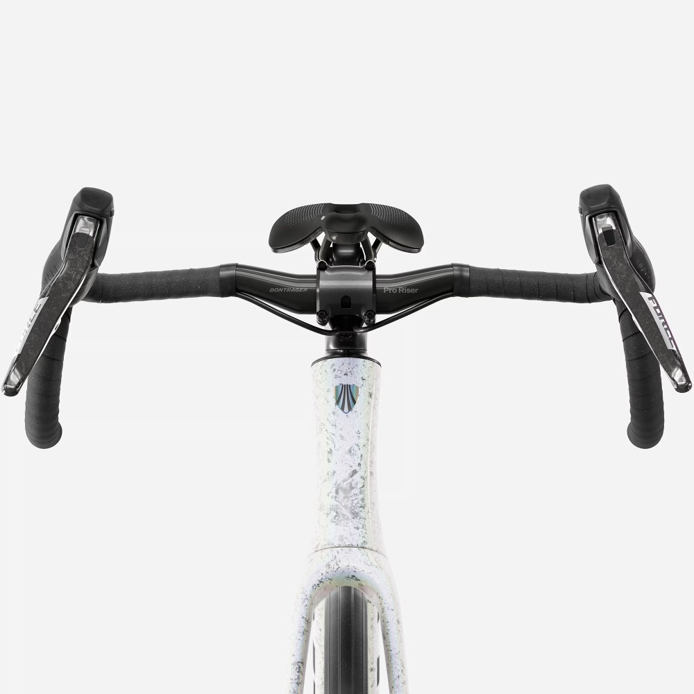 Bicicleta Trek Domane SLR 7 AXS Gen 5 Mother of Pearl/Silver Marble 2027