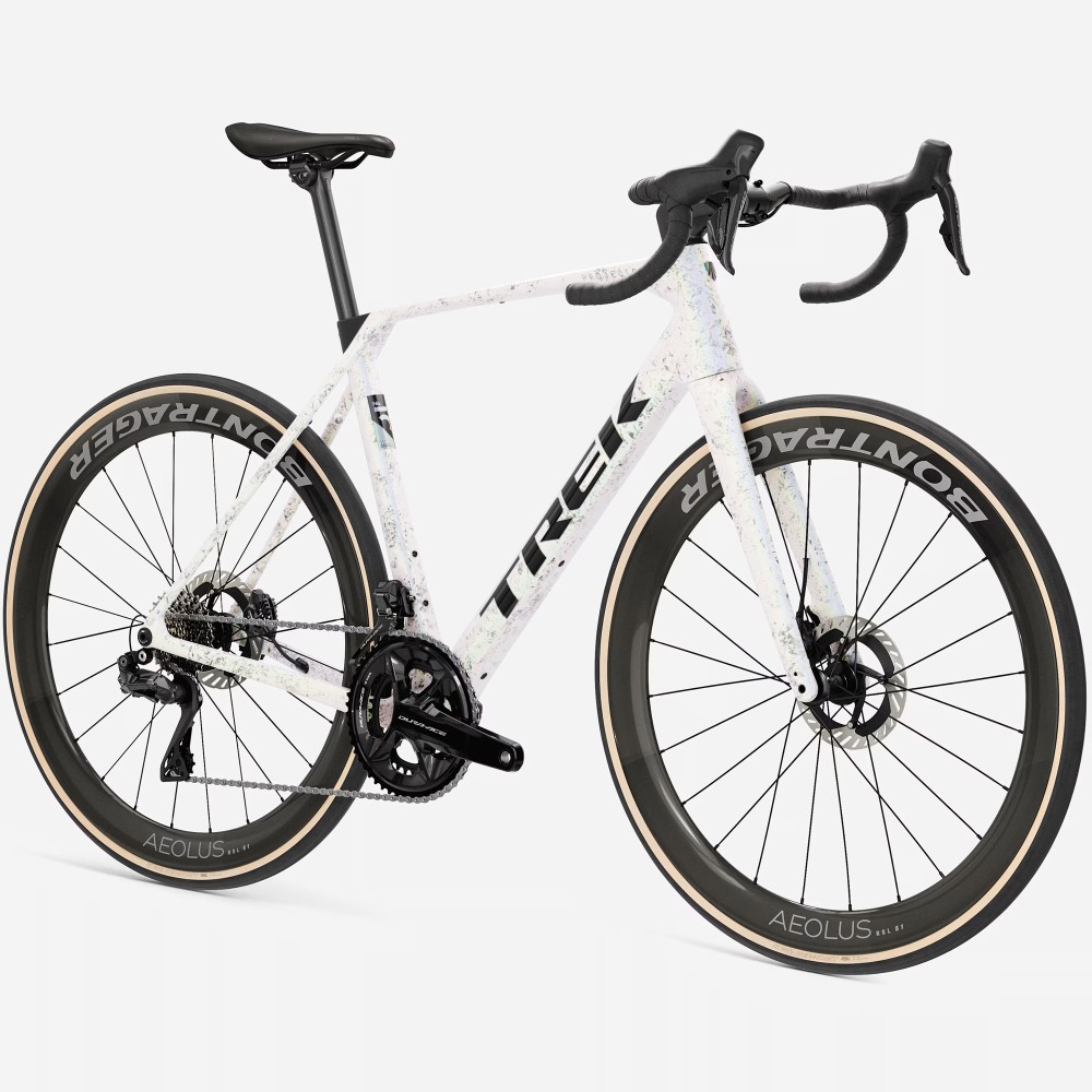 Bicicleta Trek Domane SLR 9 Gen 5 Mother of Pearl/Silver Marble 2027