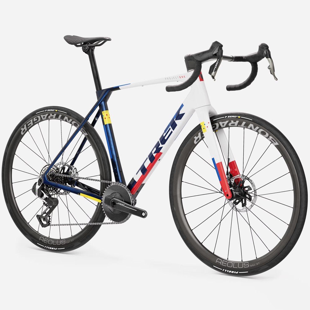 Bicicleta Trek Domane SLR 9 AXS 1x Gen 5 Navy Smoke/Trek White 2027