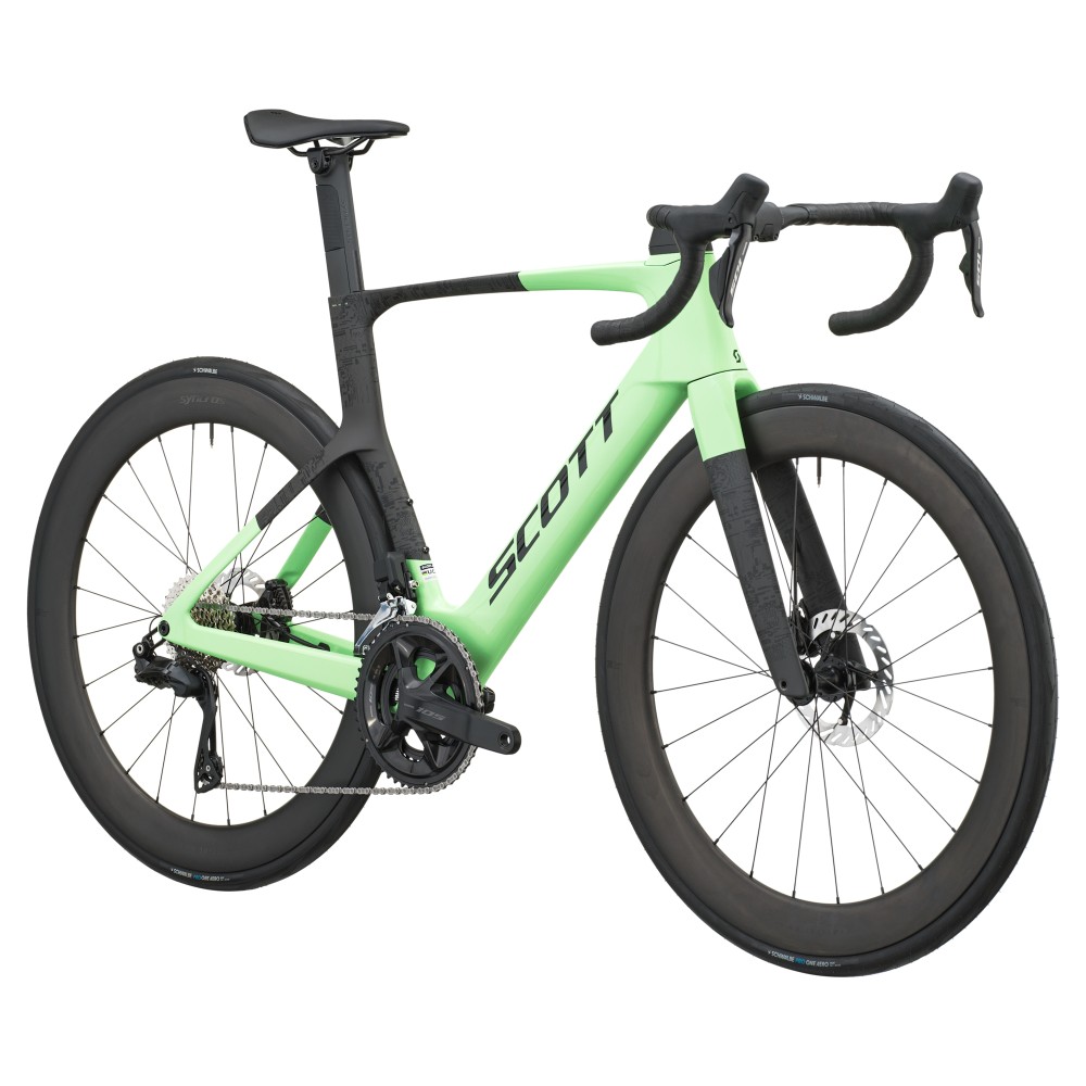 Bicicleta Scott Foil Rc 20 Paradise Green/Carbon Black 2027