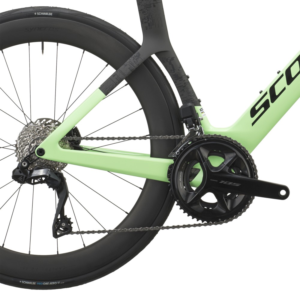 Bicicleta Scott Foil Rc 20 Paradise Green/Carbon Black 2027