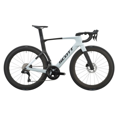 Bicicleta Scott Foil Rc 20 Cumulus White/Carbon Black 2027