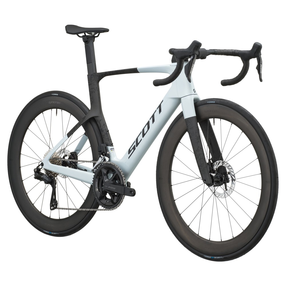 Bicicleta Scott Foil Rc 20 Cumulus White/Carbon Black 2027