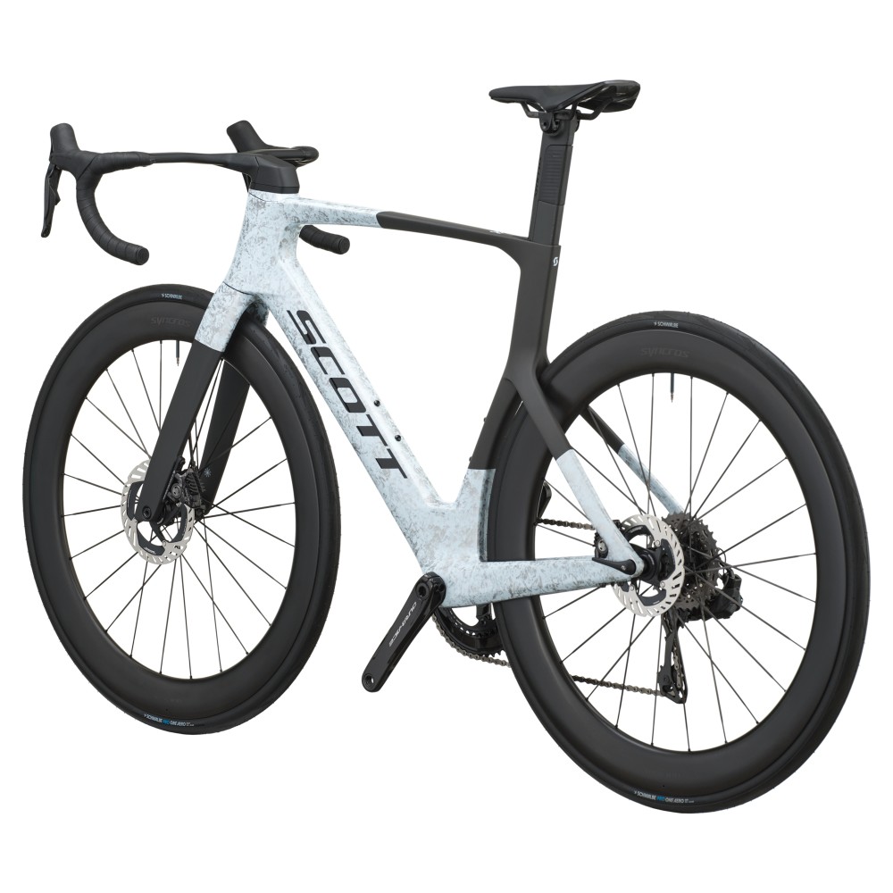 Bicicleta Scott Foil Rc Pro Rush White/Carbon Black 2027