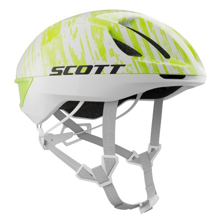 Casco Scott Cadence Rc Mips White/Sulphur Yellow