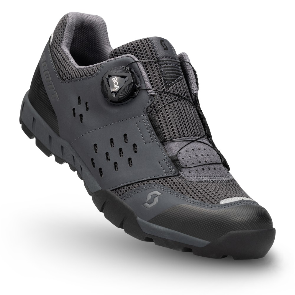 Zapatillas Scott Mtb All Mountain Crus-R Gris Oscuro/Negro