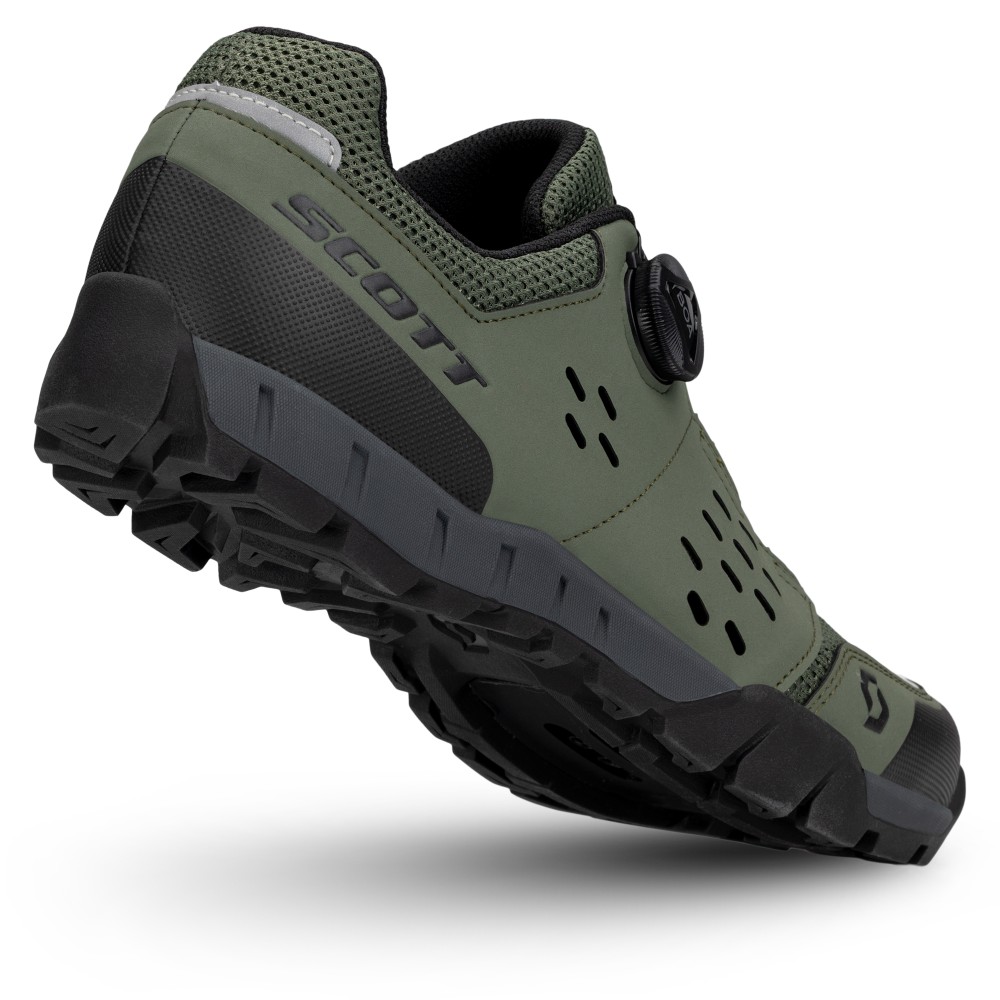 Zapatillas Scott Mtb All Mountain Crus-R Verde/Negro