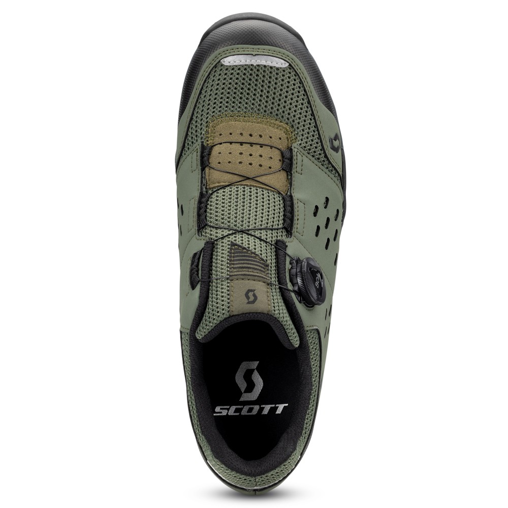 Zapatillas Scott Mtb All Mountain Crus-R Verde/Negro