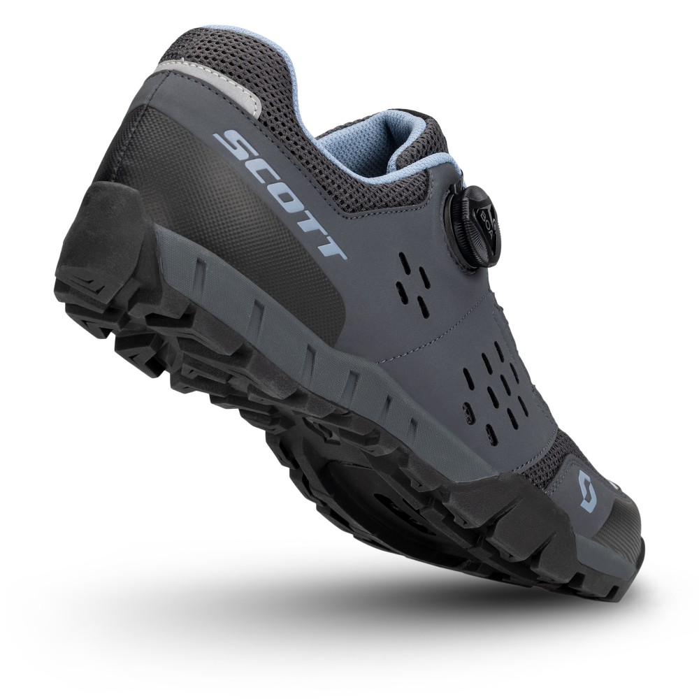 Zapatillas Scott Mtb All Mountain Crus-R Mujer Gris/Azul