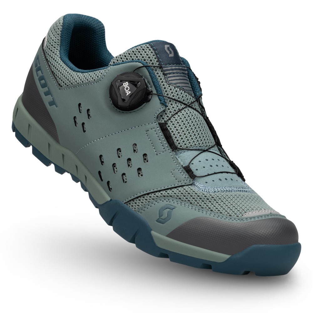 Zapatillas Scott Mtb All Mountain Crus-R Mujer Verde claro/Verde oscuro