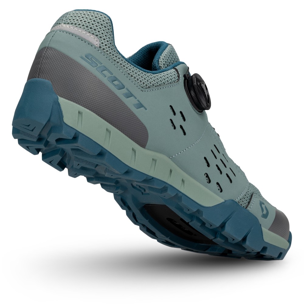 Zapatillas Scott Mtb All Mountain Crus-R Mujer Verde claro/Verde oscuro