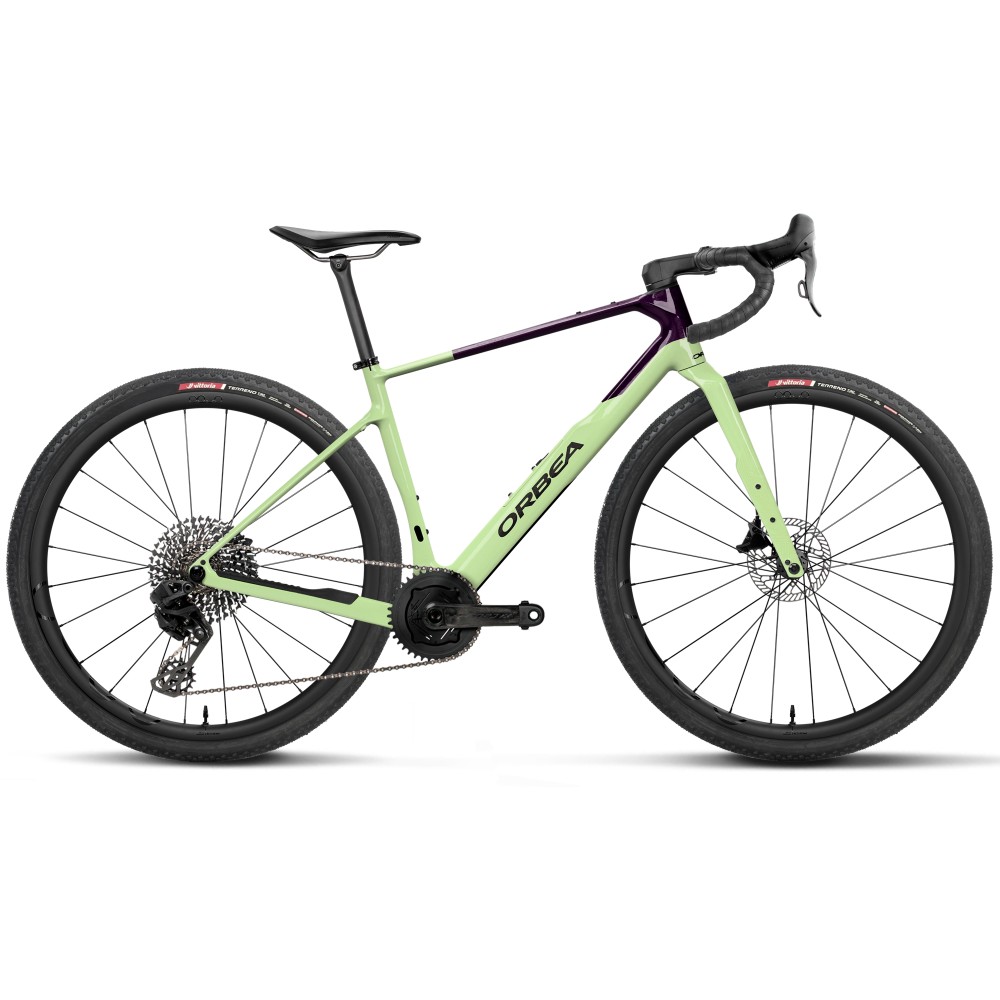 Bicicleta Orbea Terra M22 Team 1X Acid Gum/Fantasy Purple Carbon View 2027