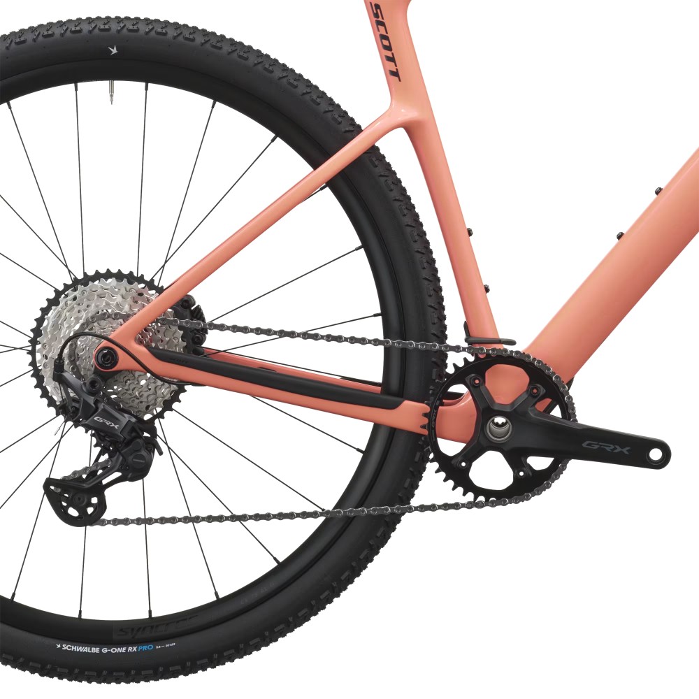 Bicicleta Scott Addict Gravel 40 Peach Pink 2027