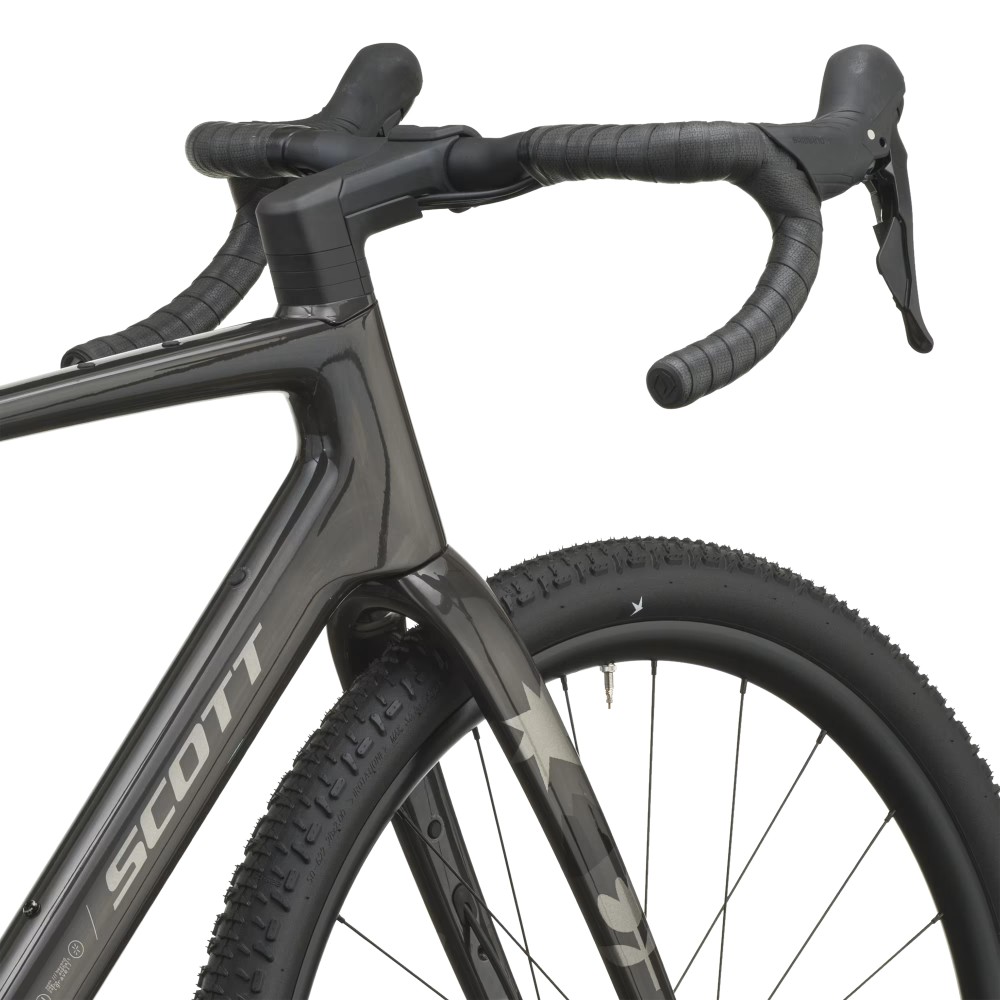Bicicleta Scott Addict Gravel 40 Carbon Black 2027