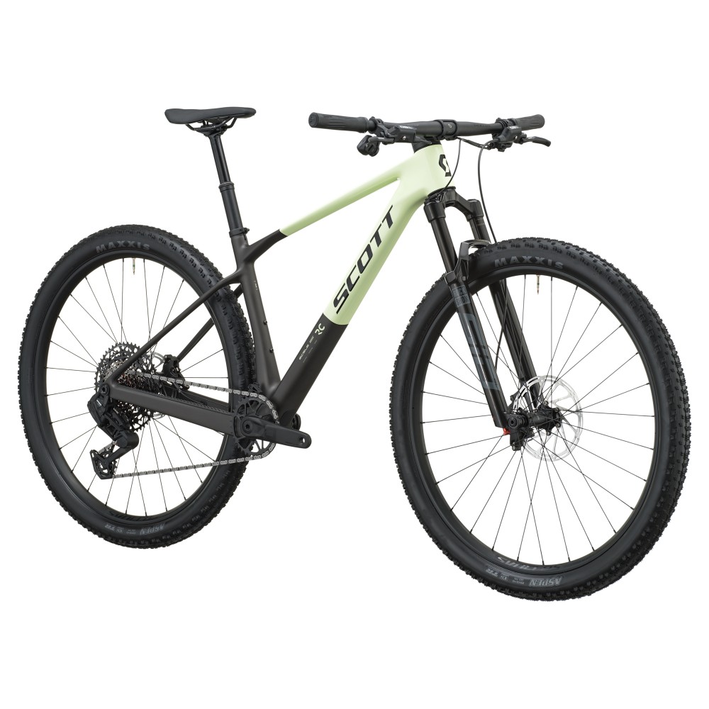 Bicicleta Scott Scale Rc Team Cream Green/Carbon Black 2027
