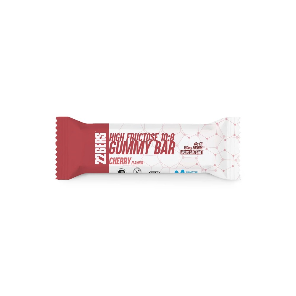Barrita de Gominola 226ERS High Fructose Cereza/Cafeina 60g