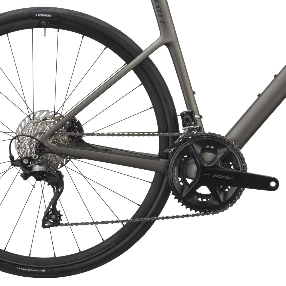 Bicicleta Scott Addict 50 Tungsten Grey 2027