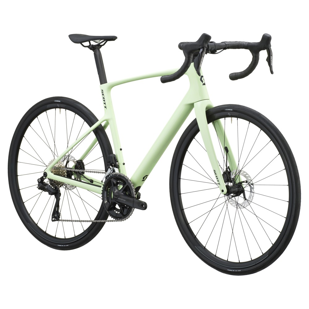 Bicicleta Scott Addict 40 Cream Green 2027